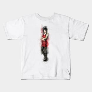 Ada Wong - Resident Evil *Watercolor* Kids T-Shirt